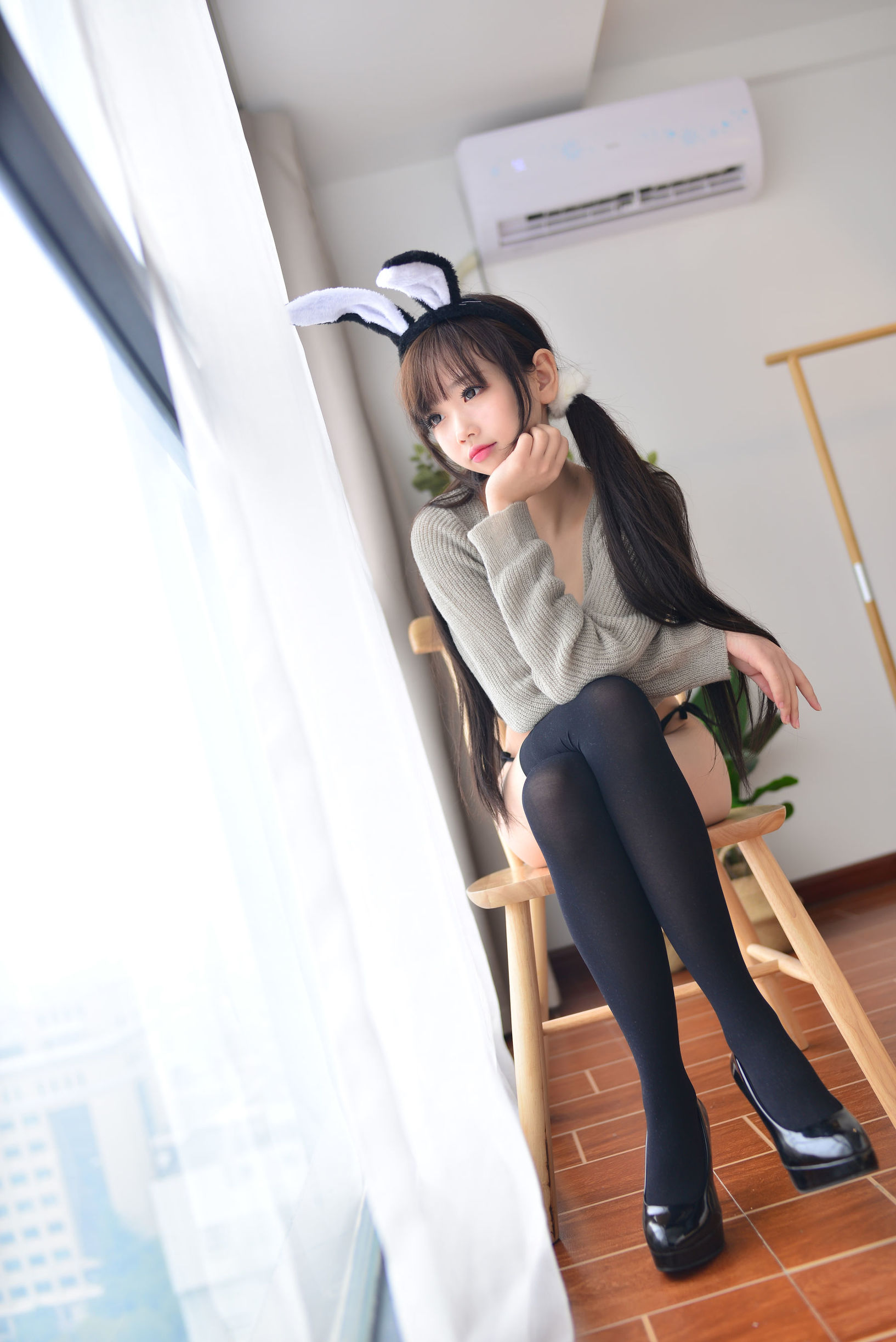 [Cosplay写真]Cos小姐姐雪琪灰兔兔插图6